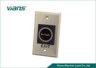 Botón infrarrojo de la salida de la puerta del sensor de la seguridad, interruptor de salida de la puerta para los sistemas de la entrada
