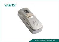 Interruptor del tacto del metal del control de acceso del botón de la salida de la puerta de la FCC del CE ROHS
