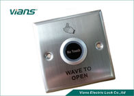 Botón de acero inoxidable de la onda del botón de lanzamiento de la puerta de Touchless del panel