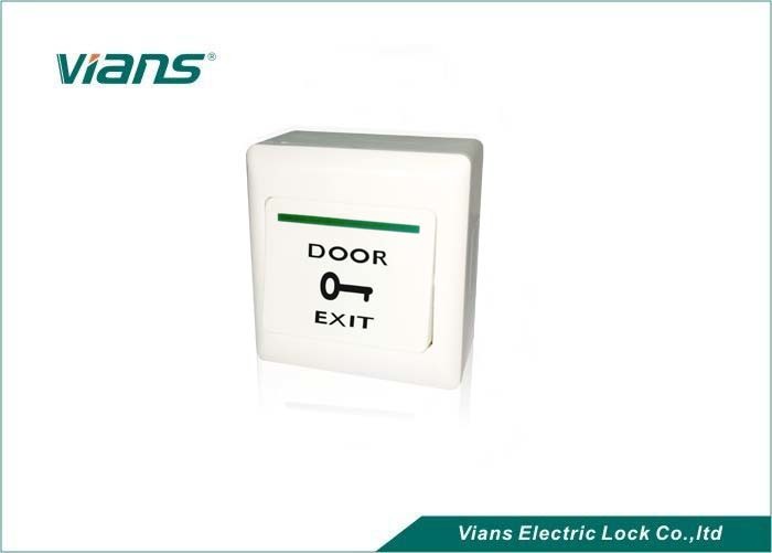 Botón material ignífugo de la salida de la puerta para el sistema del control de acceso de la seguridad