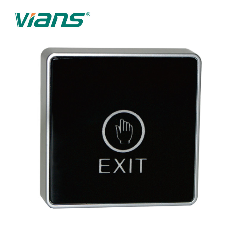 Marco del hueco del control de acceso del interruptor del botón NO/COM de la salida de la puerta de malla del tacto de DC12V