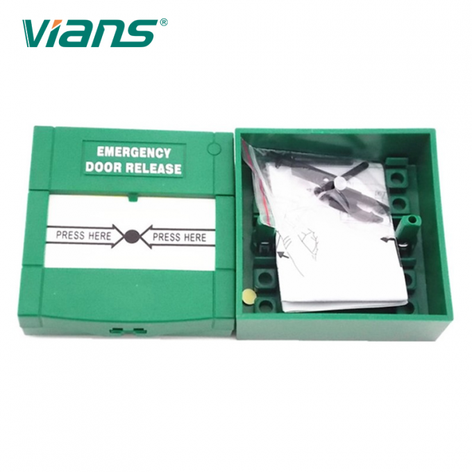 Interruptor urgente restaurable de cristal del botón de lanzamiento de la salida de emergencia con la cubierta 2