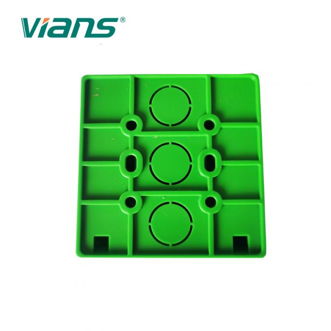 Verde de cristal del interruptor del lanzamiento de la puerta de postes de los indicadores de la rotura triple de la emergencia 2