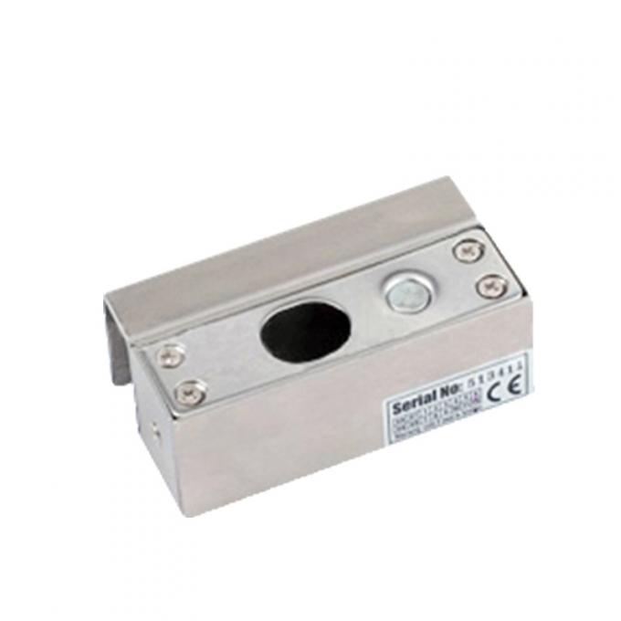 Pequeño L tipo cerradura del perno acorcheta el vidrio Frameless de aluminio 0