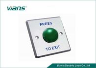 Botón de aluminio de la puerta de salida de la cerradura eléctrica de Vians para el sistema del control de acceso