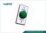 El rectángulo formó el interruptor modificado para requisitos particulares botón verde del empuje de la salida de la puerta IP50