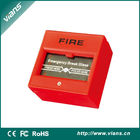 Tamaño 86*86*50m m la alarma de incendio del botón de la salida de emergencia del vidrio 36V DC de la rotura