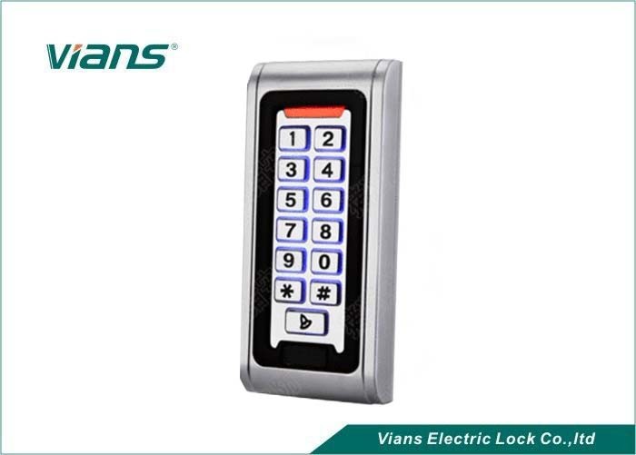 MA10- telclado numérico del regulador del acceso de la puerta de la prenda impermeable del metal de E solo con la tarjeta de la identificación de la tarjeta del EM