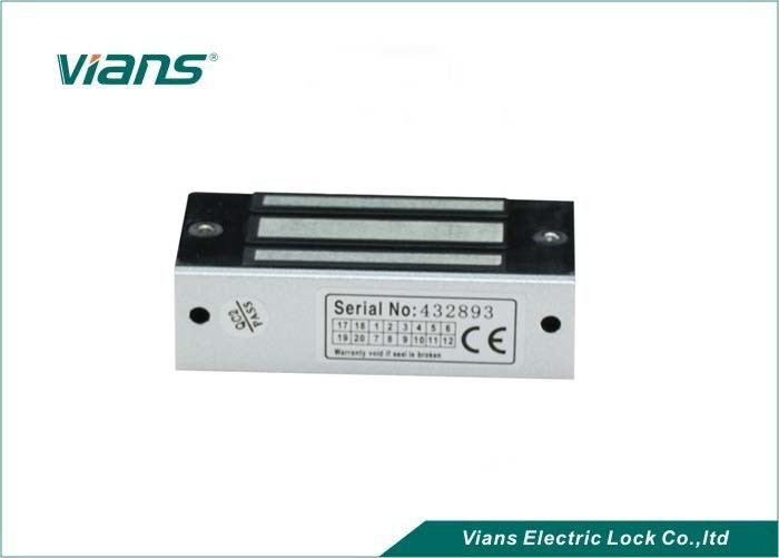 Cerradura magnética eléctrica de 60 kg 120lbs DC12V tamaño pequeño para cajones / gabinetes
