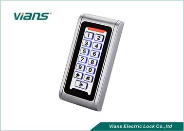 Telclado numérico independiente impermeable del control de acceso con la tarjeta de lectura del EM de la luz los 5-15CM RFID